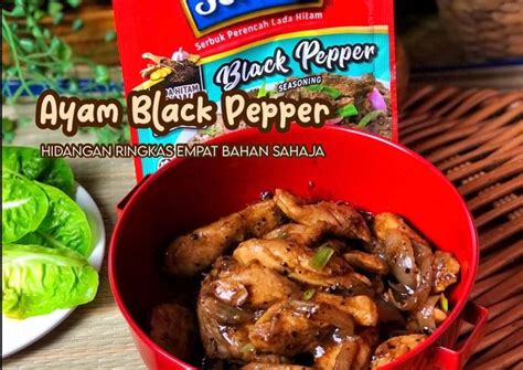 Ayam Black Pepper Resipi