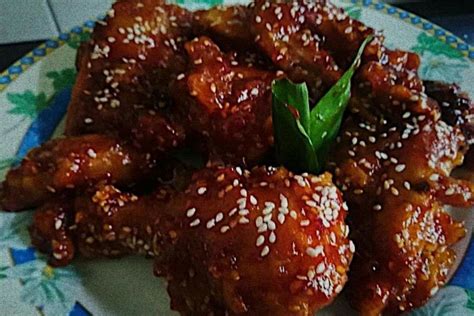 Ayam Korean Resipi