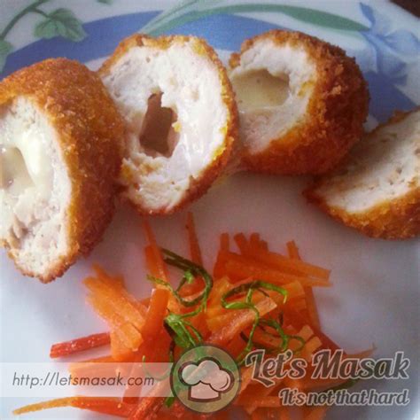 Bebola Ayam Cheese Resipi