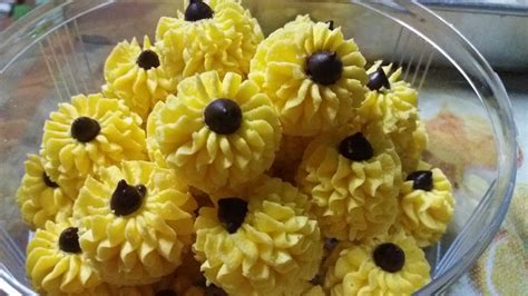 Biskut Dahlia Resipi Sukatan Cawan