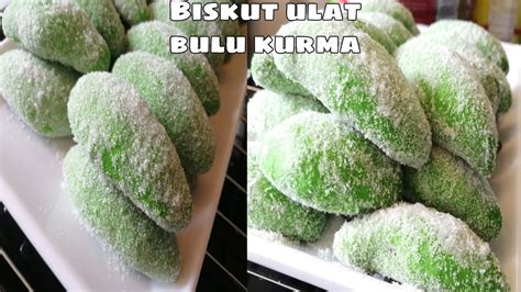 Biskut Ulat Bulu Resipi