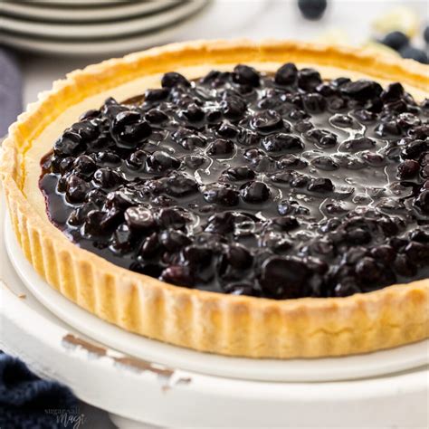 Blueberry Cheese Tart Resipi