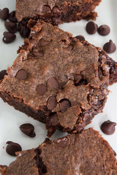 Brownies Chips Resipi