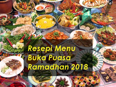 Buka Puasa Resipi 2018