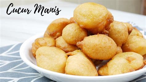 Cucur Manis Resipi