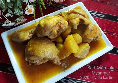 Masakan Ayam Myanmar Resipi