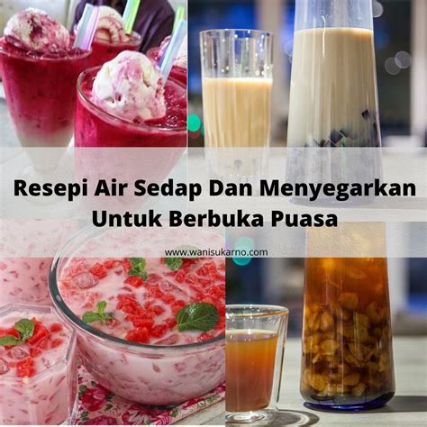 Resipi Air Untuk Berbuka