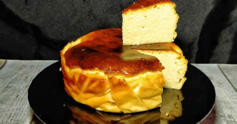 Resipi Burnt Cheese Cake