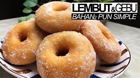 Resipi Donut Tanpa Telur