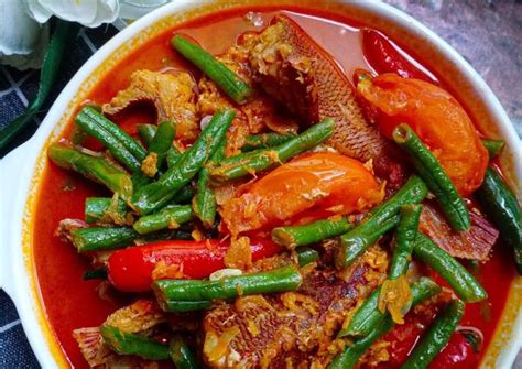 Resipi Ikan Merah Masak Kari