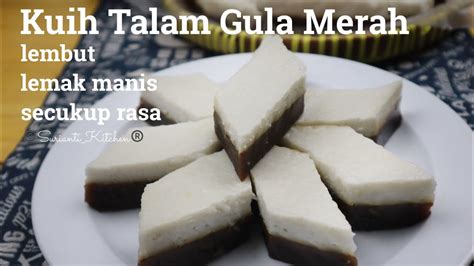 Resipi Kuih Talam Gula Merah