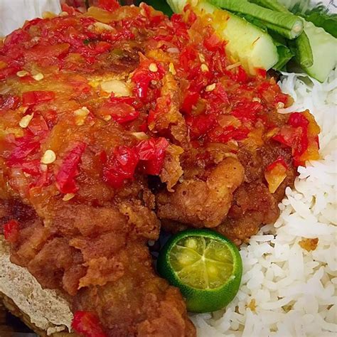 Resipi Nasi Ayam Geprek