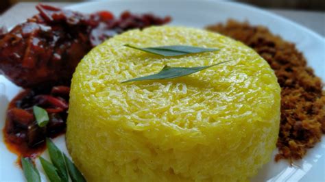 Resipi Pulut Kuning Kukus